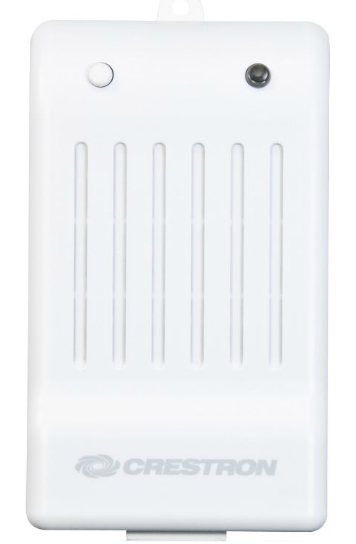 Crestron Single-Channel Wireless Lamp Switch, Ground Pin Up-White 0