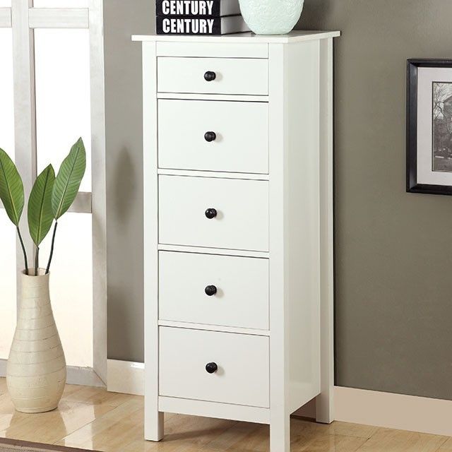 Furniture of America® Lances White Storage Chest-2
