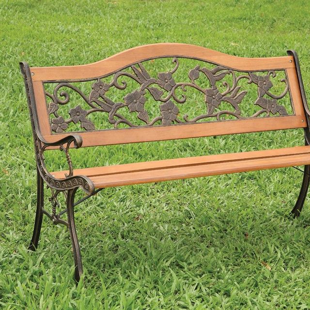 Furniture of America® Alba Patio Bench 1