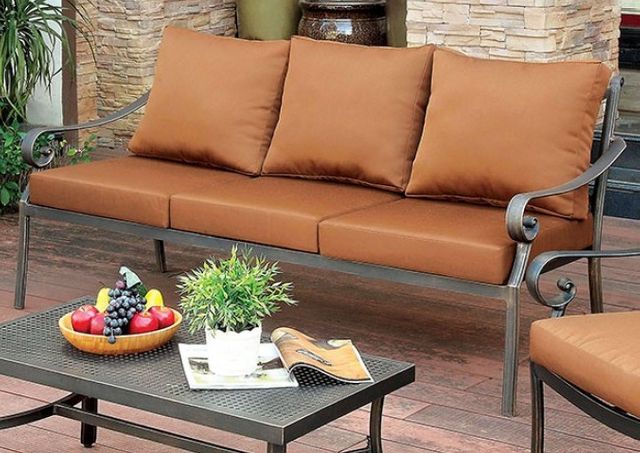 Furniture of America® Bonquesha I Patio Sofa