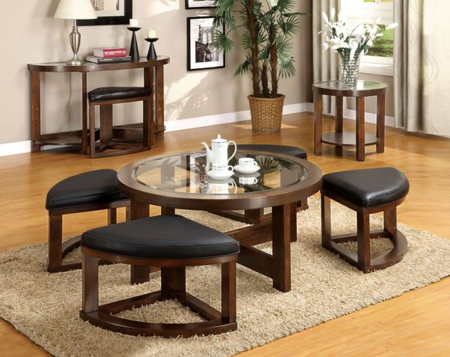 Furniture of America® Crystal Cove II Coffee Table 2