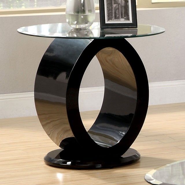 Furniture Of America® Lodia III Black End Table
