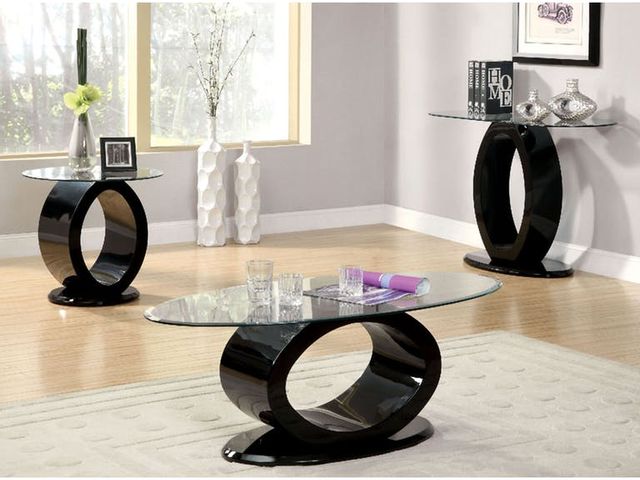 Furniture Of America® Lodia III Black End Table 2