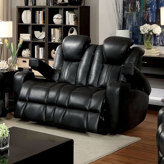 Furniture of America Living Room Love Seat w/ 2 Recliners CM6291-LV - The  Furniture Mall - Duluth