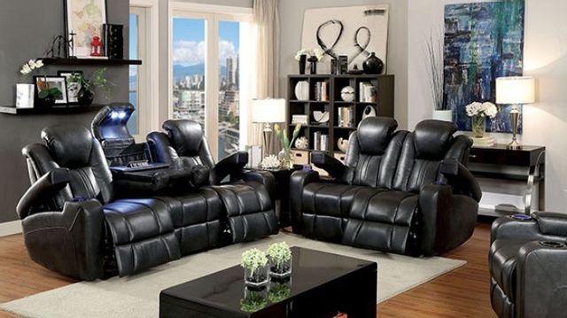 Furniture of America® Zaurak Sofa 5