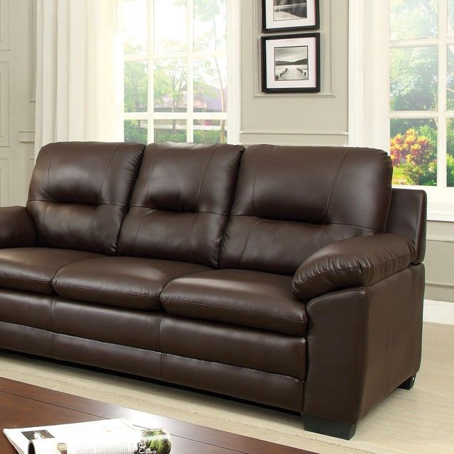 Furniture of America® Parma Brown Sofa