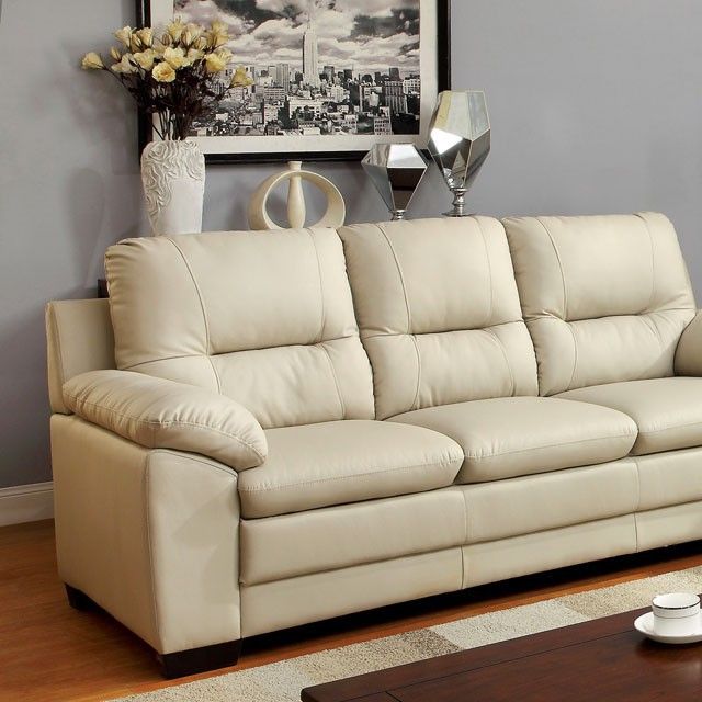 Furniture of America® Parma Ivory Sofa 0