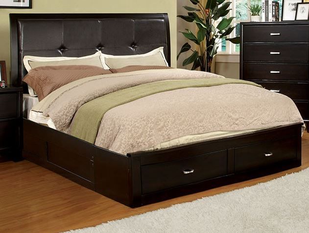 Furniture of America Enrico III Storage Platform Bed-Full 0