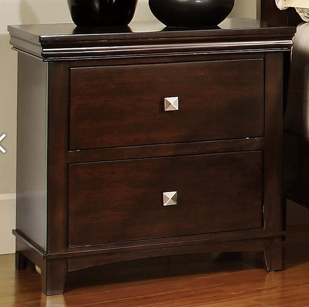 Furniture of America® Spruce Brown Cherry Nightstand