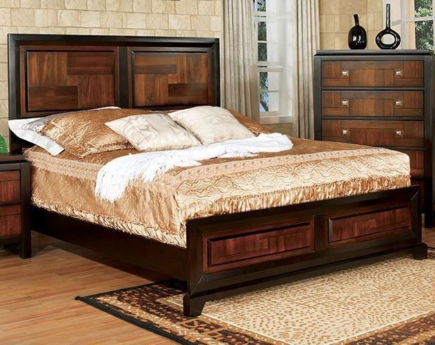 Furniture of America Patra Panel Bed-Eastern King