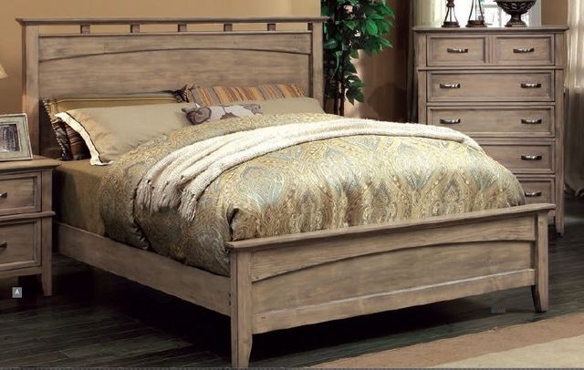 Furniture of America Loxley Panel Bed-Eastern King 0
