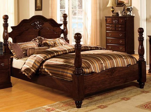 Furniture of America Tuscan II Poster Bed-California King