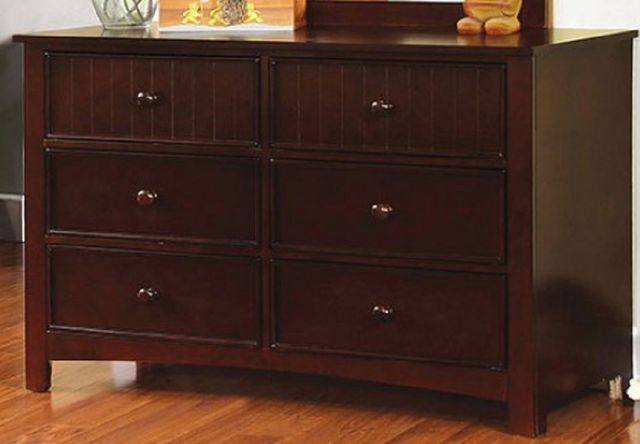 Furniture of America® Omnus Dark Walnut Dresser 0