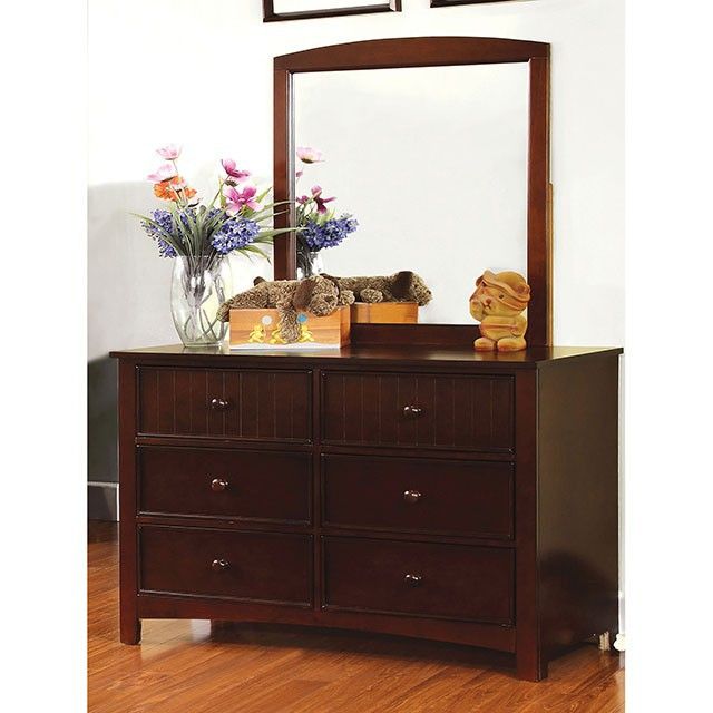 Furniture of America® Omnus Dark Walnut Dresser 1