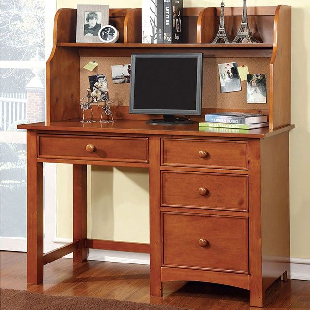 Furniture of America® Omnus Oak Desk-0