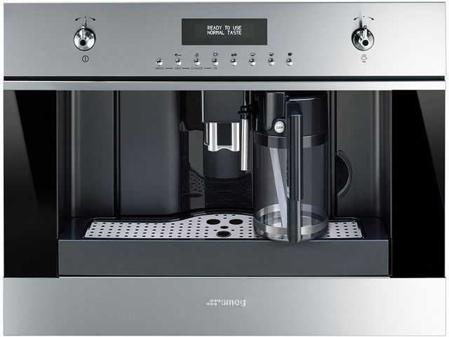 Smeg 24" Fully Automatic Coffee Machine-Stainless Steel-0