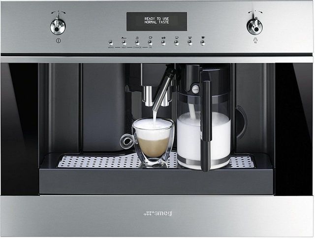 Smeg 24" Fully Automatic Coffee Machine-Stainless Steel 1
