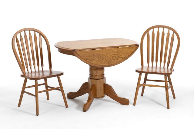 Intercon Classic Oak Chestnut Drop Leaf Table