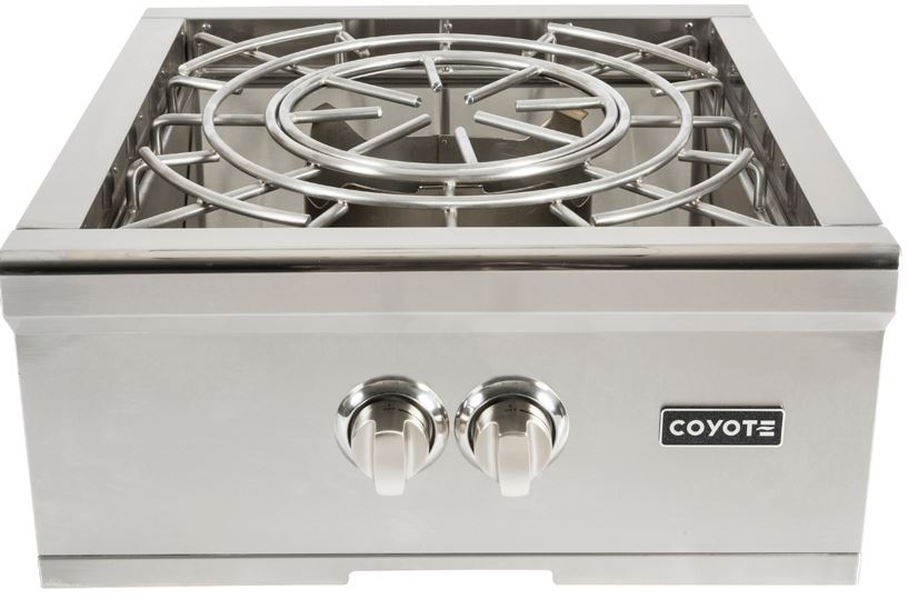 Coyote Power Burner Liquid Propane Built In Double Side Burner ...