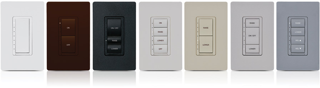 Crestron Cameo® Wireless In-Wall ELV Dimmer, 230V-Gray Smooth