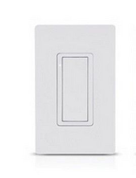 Crestron Cameo® Wireless In-Wall ELV Dimmer, 230V-White Textured 1