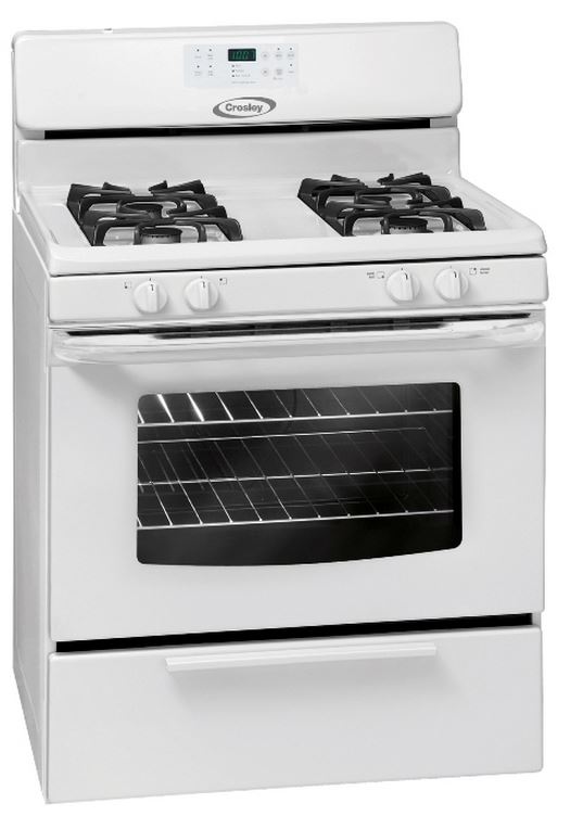 kenmore gas range white