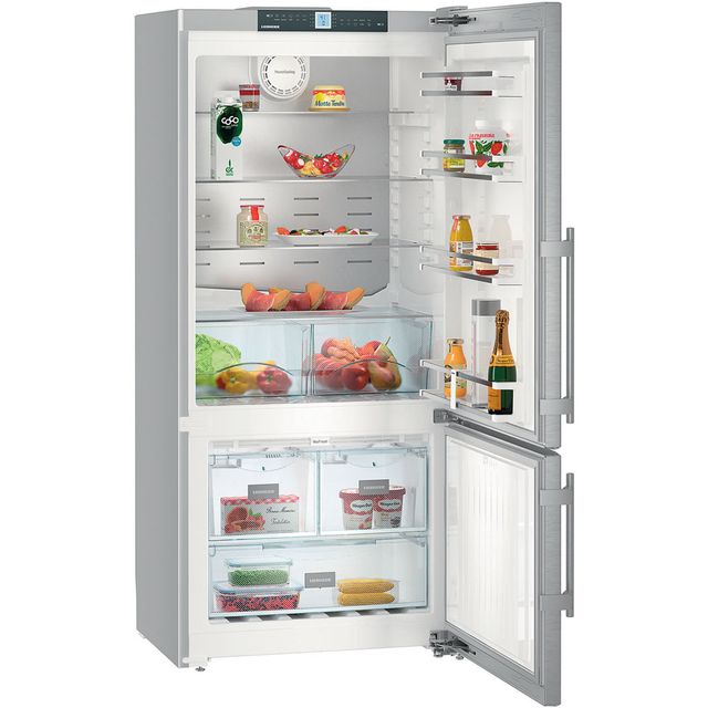Liebherr 12.8 cu. ft. Bottom Freezer Refrigerator-Stainless Steel-CS-1400R-IM-1