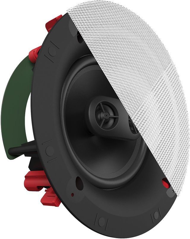 Klipsch® Custom Series 6.5" White Stereo In-Ceiling Speaker 0