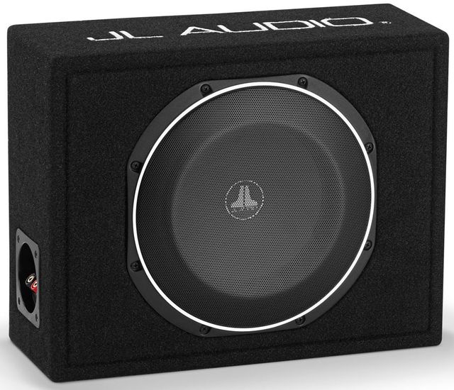JL Audio® Single 10TW1 PowerWedge™ Subwoofer System 0
