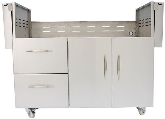 Coyote S-Series 42" Gas Grill Cart-Stainless Steel