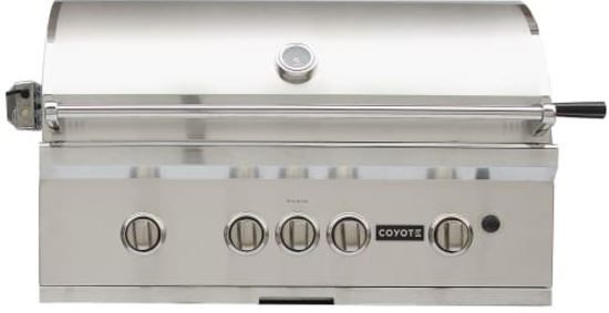 Coyote S-Series 36" Built in Liquid Propane Gas Grill-Stainless Steel-0