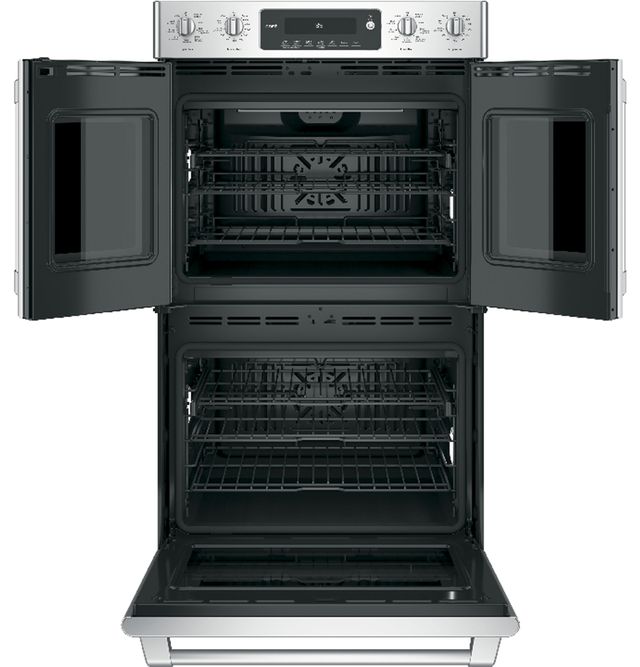 Café™ 29.75" Stainless Steel Built In Double Convection Wall Oven 4