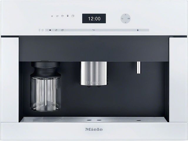 Miele 24" Built In Coffee System-Brilliant White