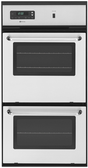 24 double wall gas oven