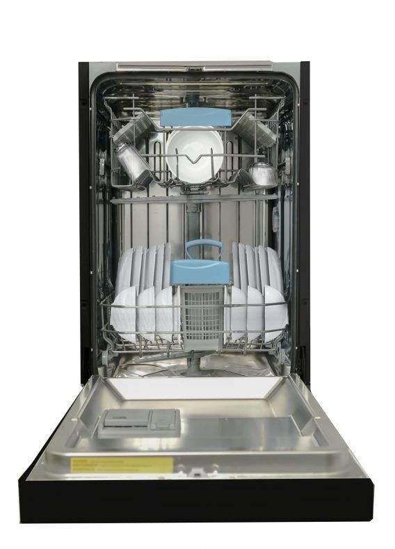 Danby® 18" Black Built In Dishwasher 1