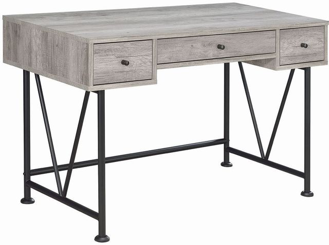 Coaster® Analiese Grey Driftwood Writing Desk 0