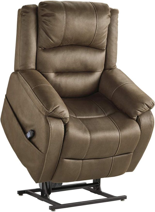 Signature Design by Ashley® Whitehill Chocolate Power Lift Recliner 3