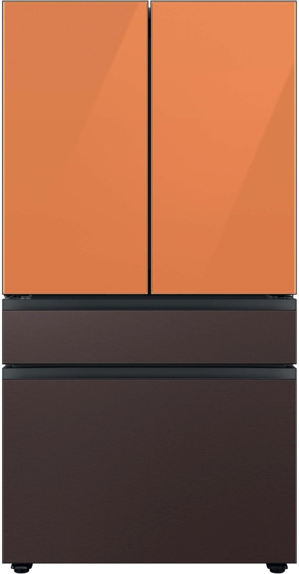 Samsung Bespoke 18" Clementine Glass French Door Refrigerator Top Panel 6