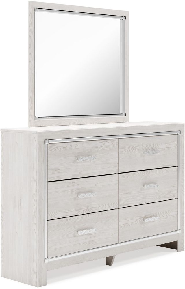 Signature Design by Ashley® Altyra White Dresser and Mirror