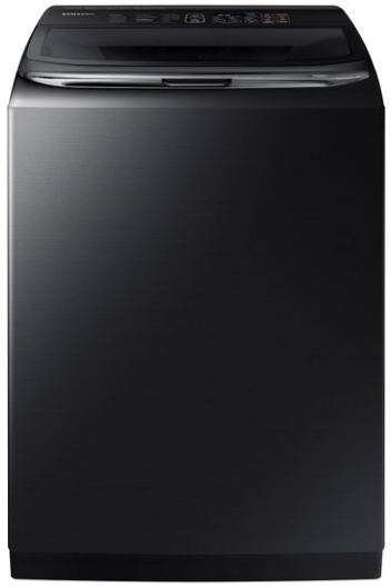 Samsung 5.4 Cu. Ft. Fingerprint Resistant Black Stainless Steel Top Load Washer