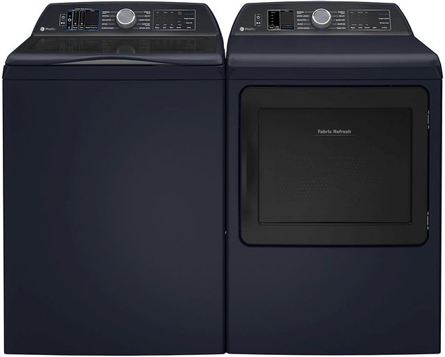 GE Profile™ 7.3 Cu. Ft. Sapphire Blue Electric Dryer 5