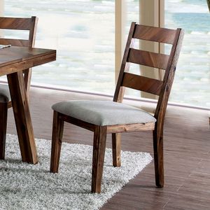 Furniture of America® Signe 2-Piece Light Oak Side Chair Set