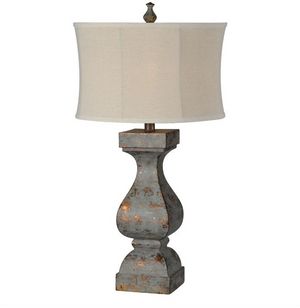 Forty West Eloise Blue Table Lamp
