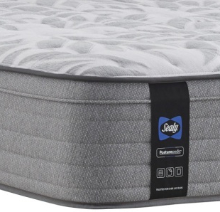 sealy carbondale full euro top plush mattress