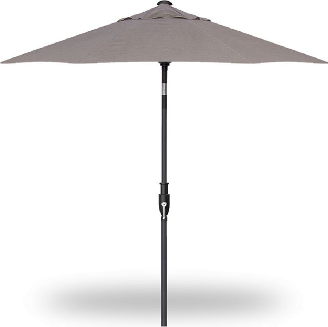 Treasure Garden® UM9770 Mushroom/Black 7.5' Crank Umbrella-0