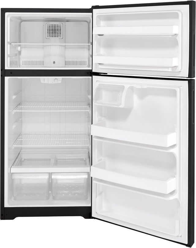Hotpoint® 15.6 Cu. Ft. Black Top Freezer Refrigerator-HPS16BTNRBB-1