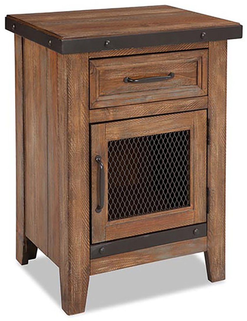 Intercon Taos Canyon Brown Nightstand | Fischer Furniture | Rapid City, SD