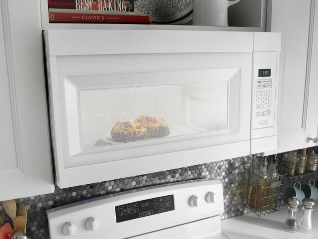 Amana® Over the Range Microwave-Black on Stainless 19
