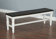 Sunny Designs Carriage House European Cottage Dining Room Bench