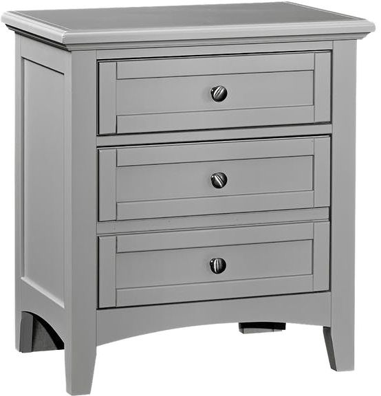 Vaughan-Bassett Bonanza Gray Nightstand | Woods Household